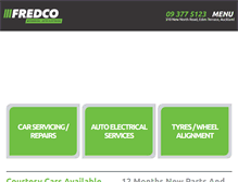 Tablet Screenshot of fredco.co.nz